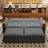 Multi-functional Modern Corduroy Convertible Sofa Bed For Living Rooms And Small Spaces-2080051112