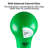 7 Watt (40 Watt Equivalent), A19 LED Non-Dimmable Light Bulb, E27/Medium (European) Base