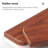 15.75"Retro Solid Wood Round Tea Table Set