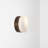 Solid Brass LED Flush Mounted Sconce
