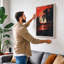 Summer in Profile Modern - Wrapped Canvas-464779727-464779736