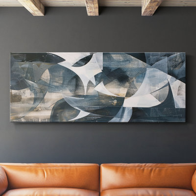 Abstract Seris 6 #XII-Wide Gallery Wrapped Canvas