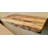 Live Edge Authentic English Chestnut Hardwood Floating Shelf-104816178