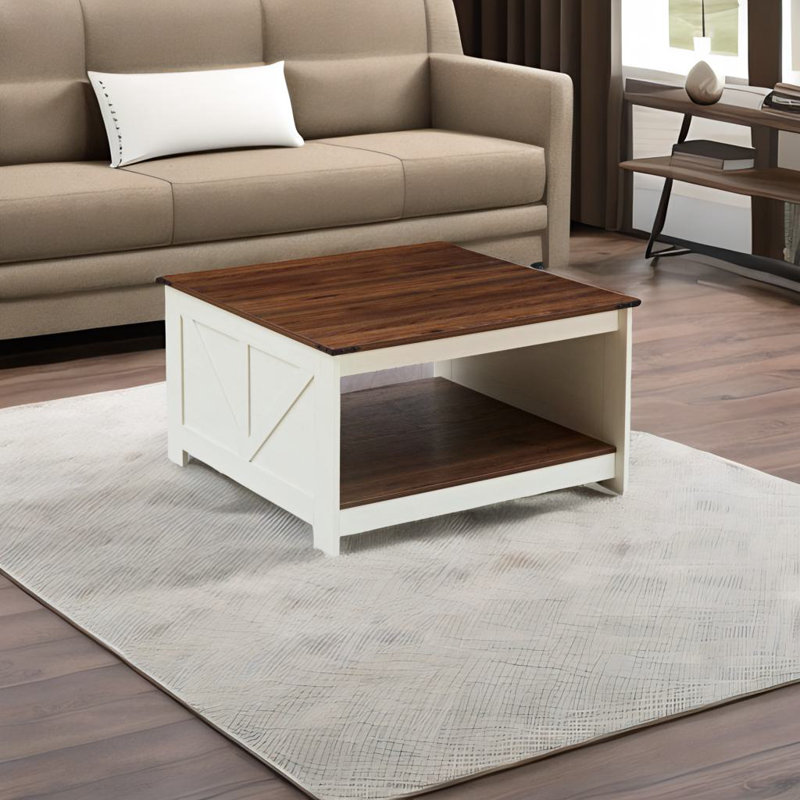 Table basse de style campagnard