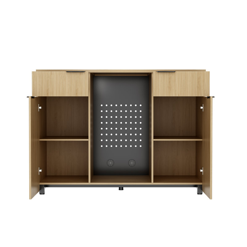 Armoire-bar 53,5 po avec buffet