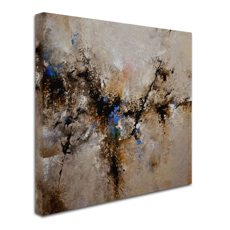 « sables of time ii », reproduction sur toile tendue, H 14 po x l 14 po x P 2 po