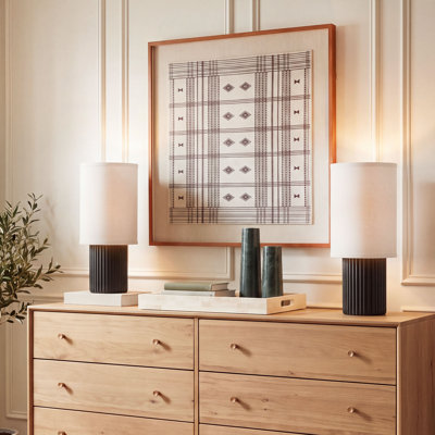 Rory 17.25 Inch Resin Table Lamp Set Of 2