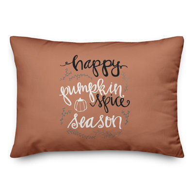  Housse de coussin rectangulaire et insert Happy Season