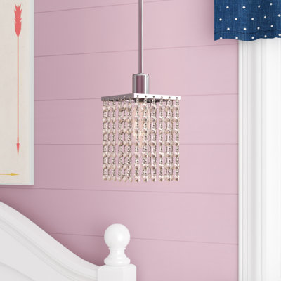 Luminaire suspendu carré à 1 lumière Grandy