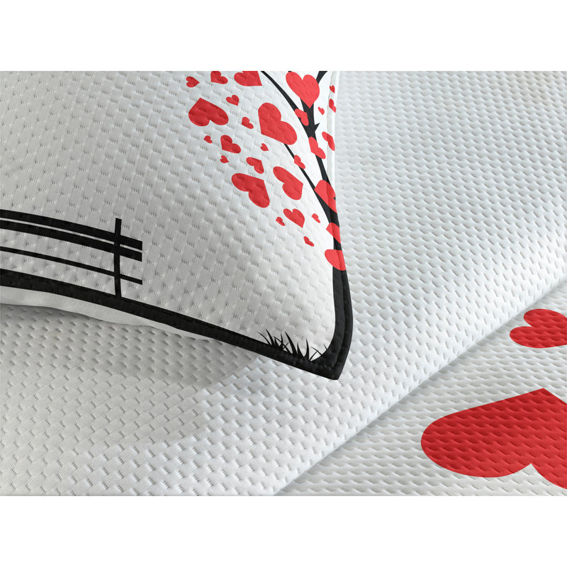 Hypnotic Coverlet, King Bedspread + 2 Shams