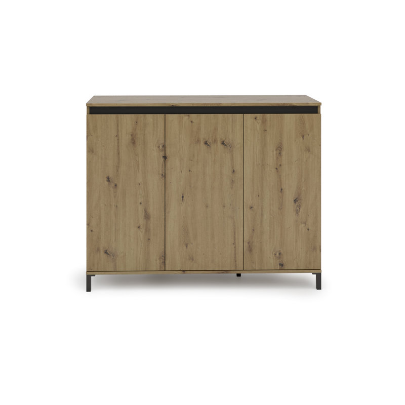 Sideboard 3A Burlyn, Anthracite/Artisan Oak