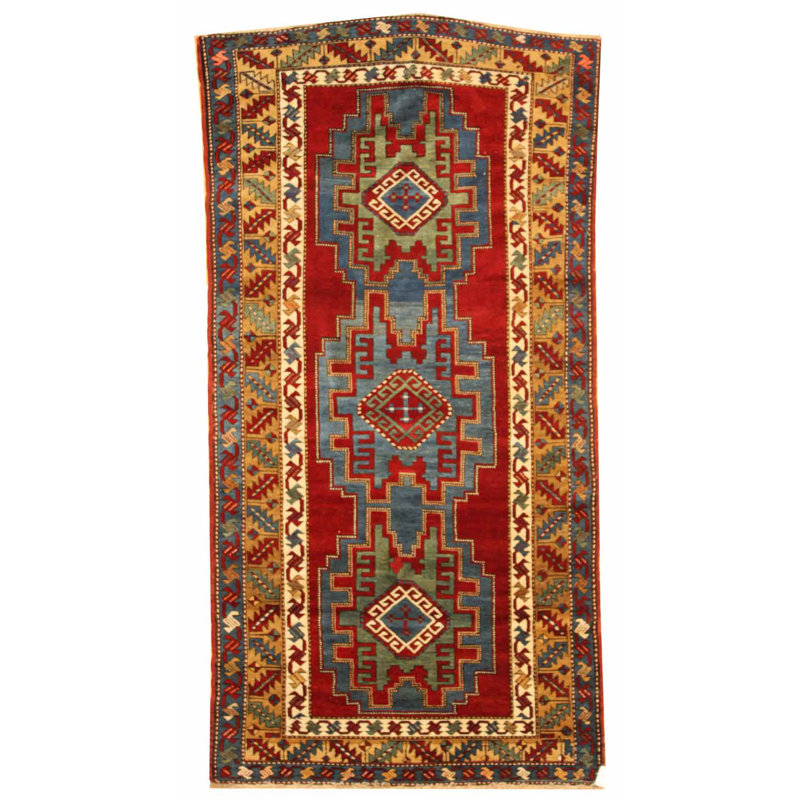 One-of-a-Kind 4'2" X 8'7" Hand Knotted Area Rug
