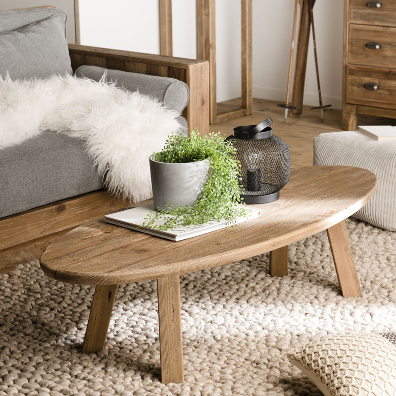 Carvajal Solid Wood Four Leg Coffee Table