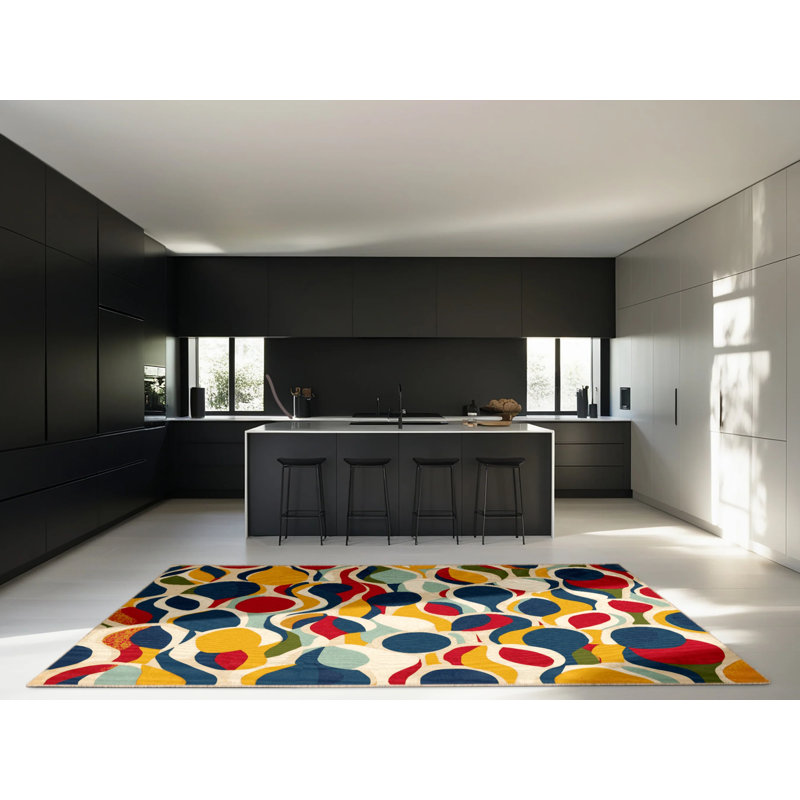 Tapis Flashy Jiggle, Carré 3 pi