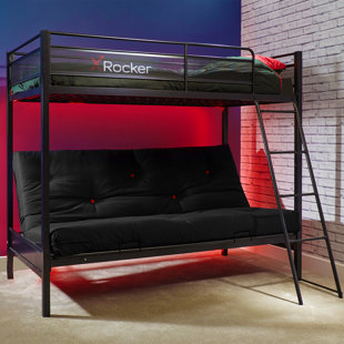 X Rocker Stronghold (4'6) High Sleeper Bunk Bed