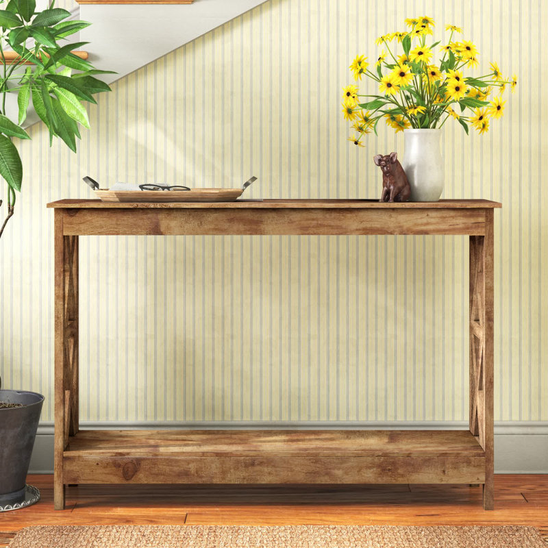 Console contemporaine contemporaine, Brun