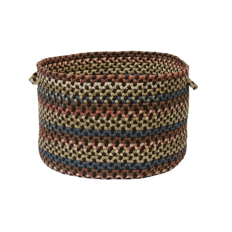 Langley Street® Entwistle Fabric Decorative Basket, 10 x 12 x 10, Brown