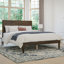Besan Solid Wood Headboard Bed Frame-121839104-121839102