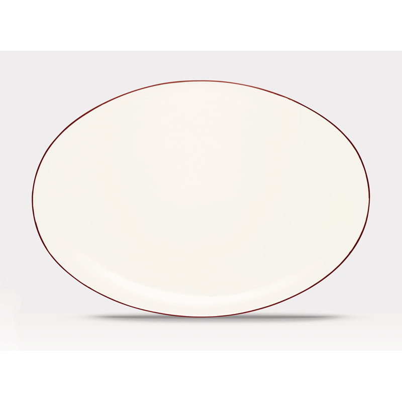 Noritake Colorwave Oval Platter, Raspberry