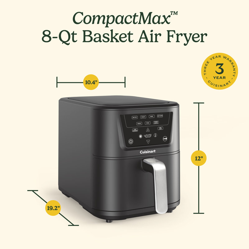 Cuisinart CompactMax 8-Qt Basket Air Fryer