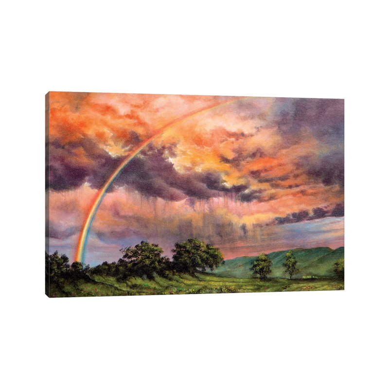Through The Storm by ColorByFeliks - Wrapped Canvas Print, 30.48cm H x 45.72cm W x 1.91cm D