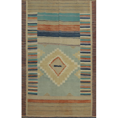 Tapis géométrique Kilim
