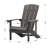 Bamma HIPS Adirondack Chair Weather Resistant-733978493