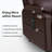 Dual Motor Lay Flat Power Lift Chair Recliner for Elderly with Massage and Heat, Electric Lift Recliner with Infinite Position, USB A&C (T6011 - Breathable Faux Leather, Brown)-538350442
