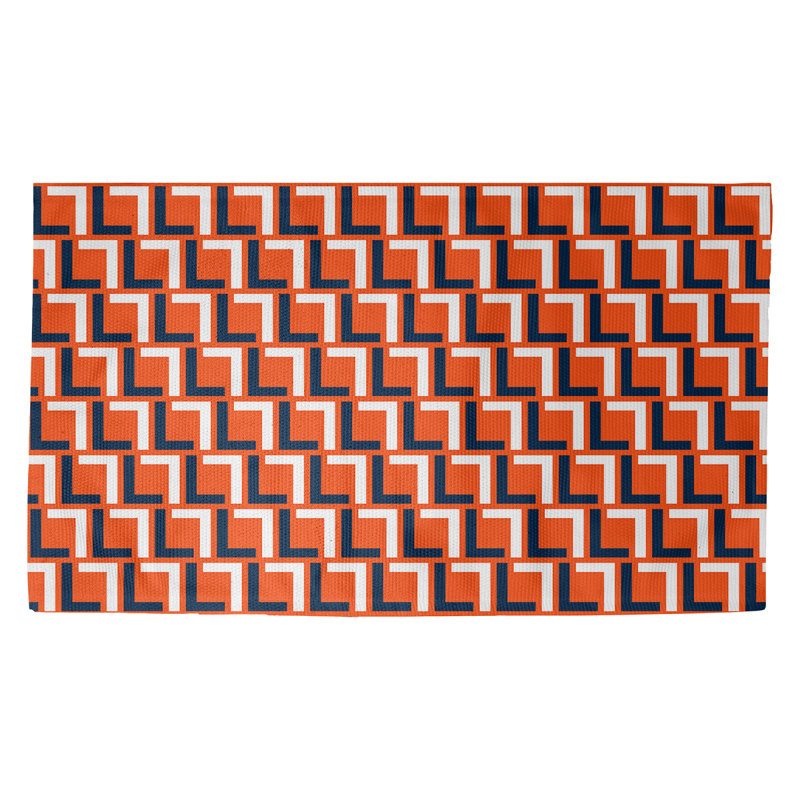 Geometric Indoor Rug, Rectangle 2' x 3'