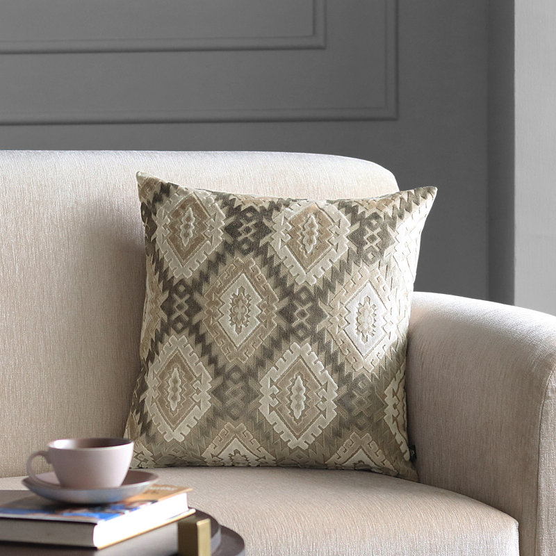 Housse de coussin Crossover, Brun clair