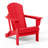 Shawnna Weather-Resistant Foldable Outdoor Adirondack Chair-605672251