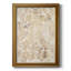 Toile encadrée noyer damassé de qualité supérieure II - prête à être accrochée-1778010580