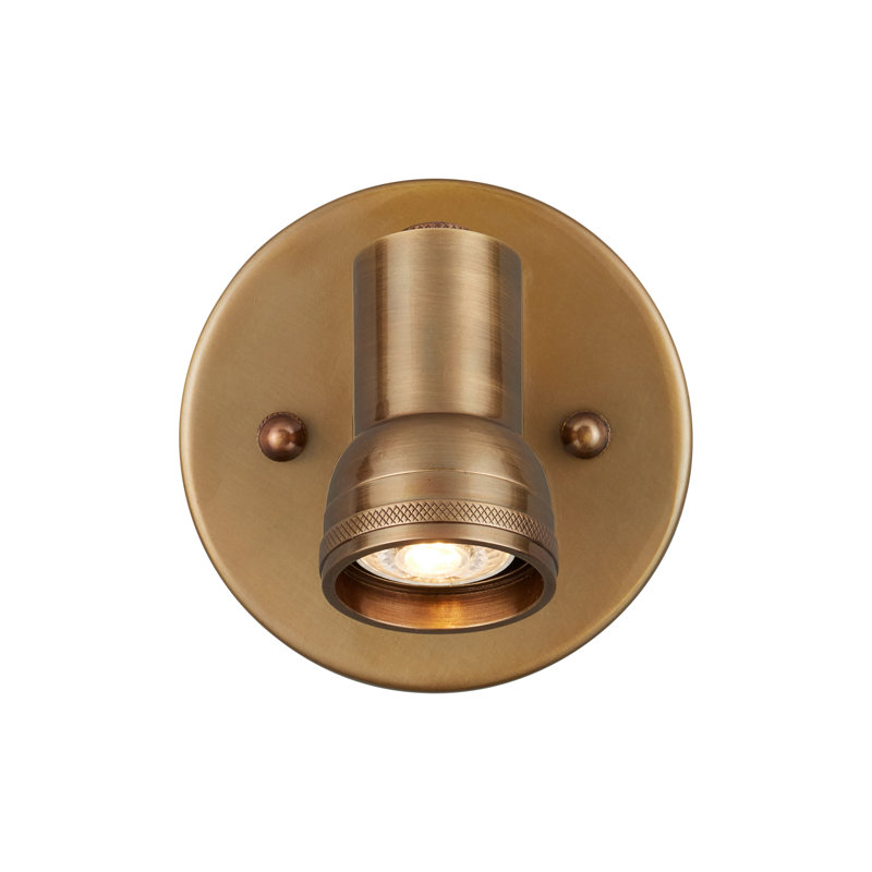 Patterson Picture Light, Antique Brass