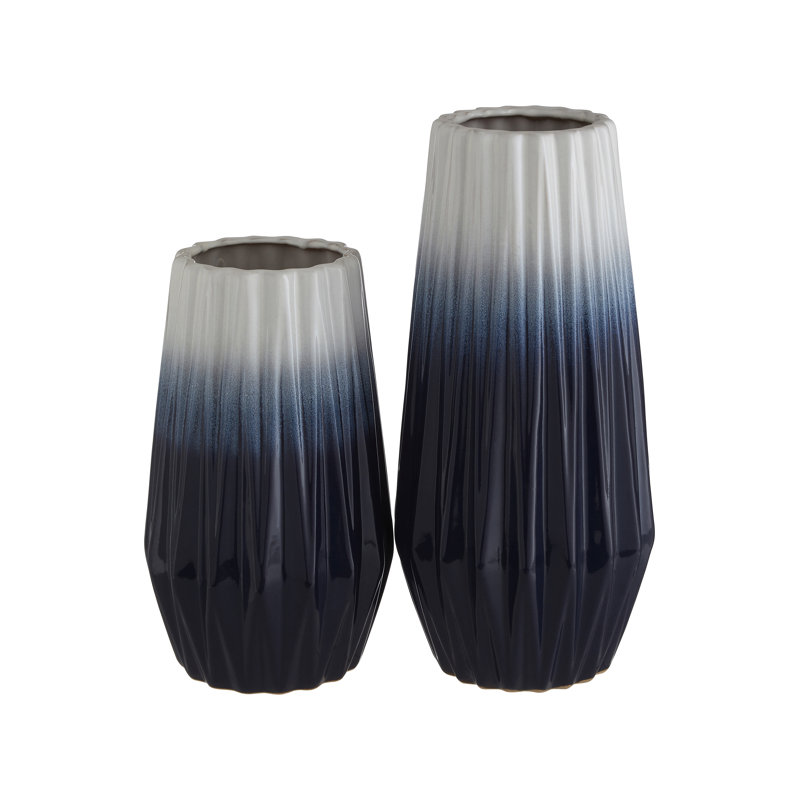 Lawrence Ceramic Table Vase, 30cm H x 19cm W x 19cm D