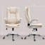 Fauteuil de direction avec accoudoirs rabattables rembourrés, chaise de bureau en microfibre à haut dossier, fauteuil d'ordinateur pivotant à hauteur réglable et fonction d'inclinaison-529395814
