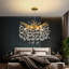 Grand lustre moderne en cristal Glam Chandelier-619454855