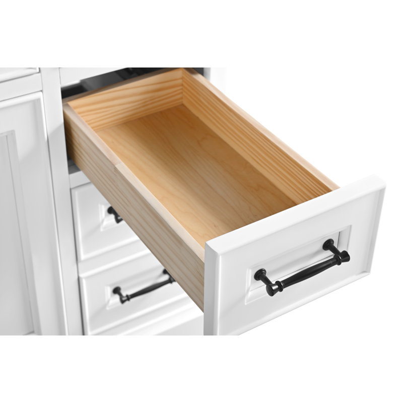 Ensemble de meuble-lavabo simple 36 po Aanayah, Blanc