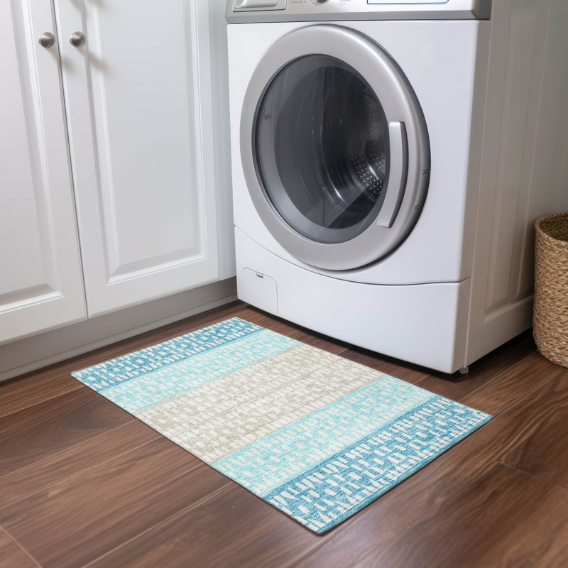  Chayden Area Rug with Non-Slip Backing, Rectangle 1'8" x 2'6"
