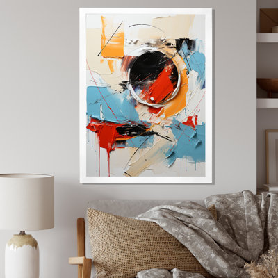 «Blue Passager», reproduction d'art abstrait