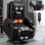 Fauteuil inclinable électrique pour personnes âgées, capacité de 350 lb avec massage, chaleur, USB et amp; Porte-gobelets | Noyer brun-1236412866