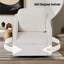 Fauteuil demi-tonneau rembourré Mid-Century-1775646477