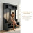 Modern Hallway Hall Tree with Metal Hooks & Storage Bench | Multi-Functional Entryway Coat Rack with Shoe Cubbies | Hall Tree for Living Room, Mudroom, or Entryway | 59.1" W x 77.3" H-206737363