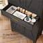 Armoire de rangement pour garde-manger de 71 po de hauteur avec tiroir et tablettes réglables-252584114