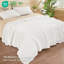 David's Home 100% Cotton Waffle Blanket Lightweight Breathable Soft Cooling Throw for Couch Sofa Bed-130813792-130813791