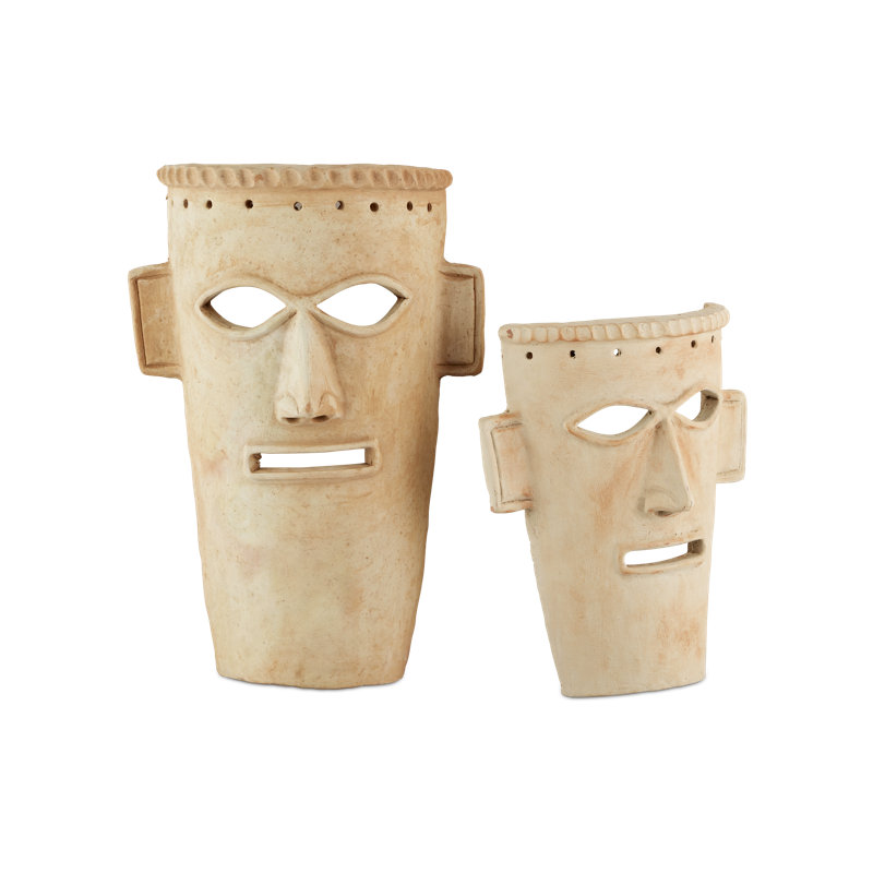 Etu Entertainment Figurines & Sculptures, Natural/Whitewash