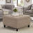 Large square storage ottoman bench-1728748959