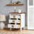 Blanc antique, noyer