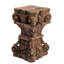 Tabouret d'appoint en bois massif Dorell