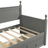 Stylish And Functional Twin Size Daybed With Storage Drawers In Gray