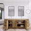 Ensemble de meuble-lavabo double 84 po Irline-1237931415